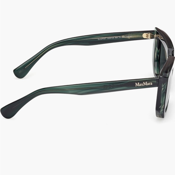 MAX MARA
SUNGLASSES, MM0126 98N GREEN UNISEX EYEWEAR NWC main image 7